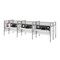 Bestar Bestar Pro-Biz 183W 6-Person Office Cubicles with Gray Tack Boards and High Privacy Panels in white 100873DG-17 - alternate 1